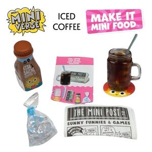 MGA's Miniverse Make It Mini Cafe Series 3 - Iced Coffee